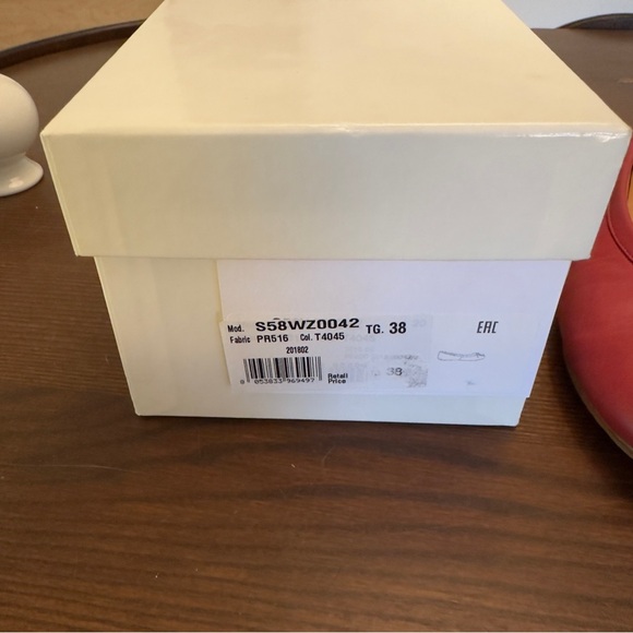 Maison margiela red tabi ballet flats - Picture 5 of 6